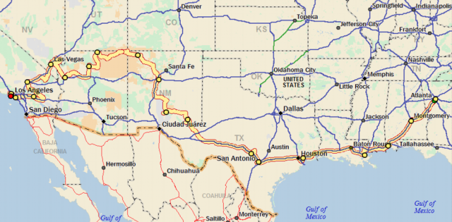 reiseroute